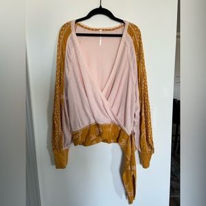 Free People Tie Top